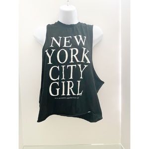 Brandy Melville New York City Girl Muscle Tee